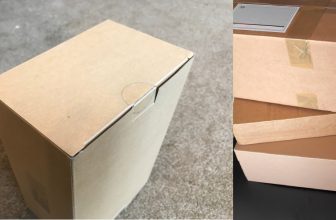 Close a Cardboard Box Without Tape