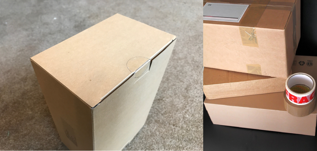 How to Close a Cardboard Box Without Tape