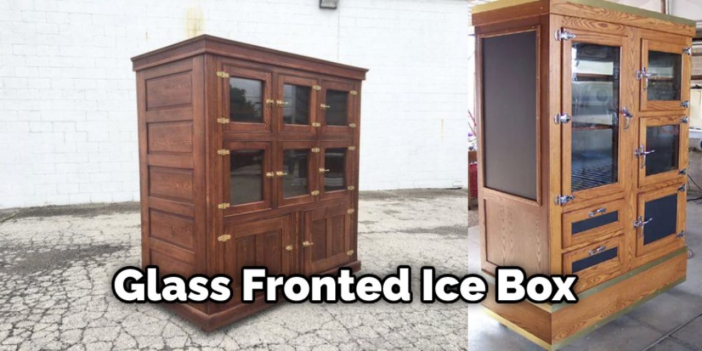 Glass Fronted Ice Box