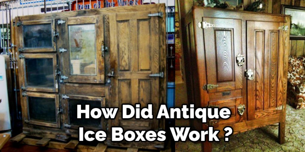 How Did Antique 
Ice Boxes Work ?