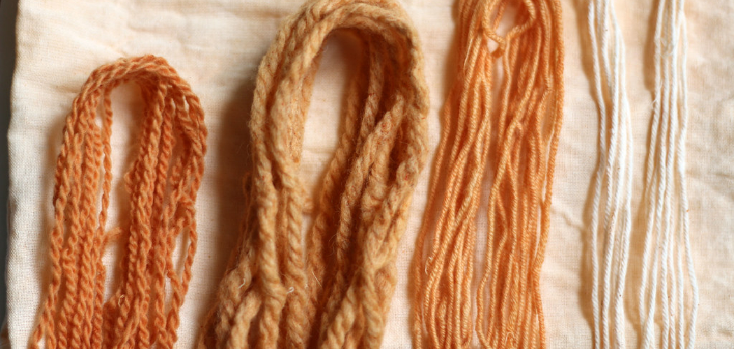 How to Dye Cotton Rope