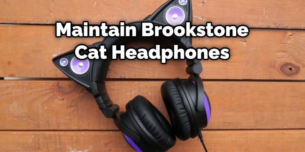 Maintain Brookstone Cat Headphones 