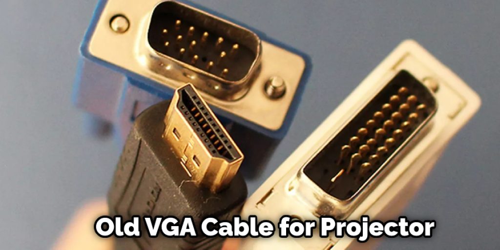 Old VGA Cable for Projector