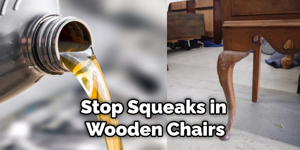 Stop Squeaks in Wooden Chairs