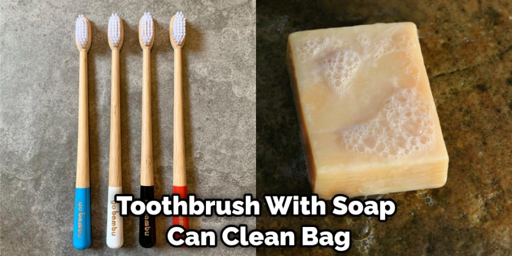 Toothbrush With Soap Can Clean Bag