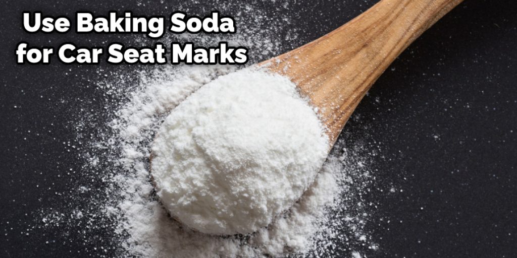Use Baking Soda for Car Seat Marks