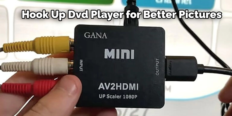 how to hook up a dvd player to a tcl roku tv