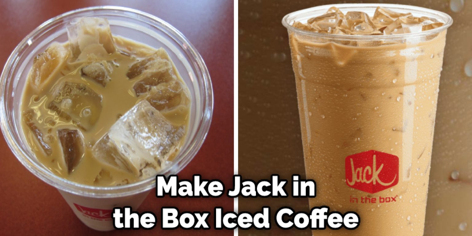 How to Make Jack in The Box Iced Coffee 5 Steps Instructions