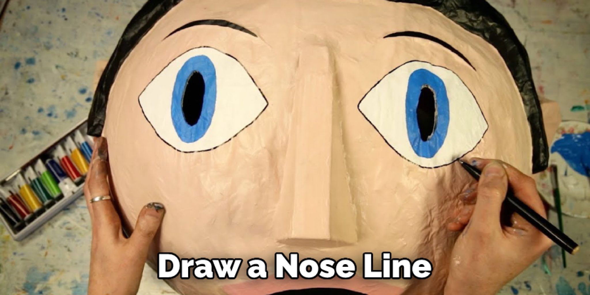 How Make a Giant to Paper Mache Head | Step by Step Guide (2025)