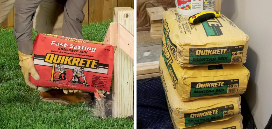 How Long Does It Take for Quikrete Mortar Mix to Dry