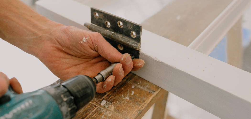 How to Drill a Hole in a Door Frame