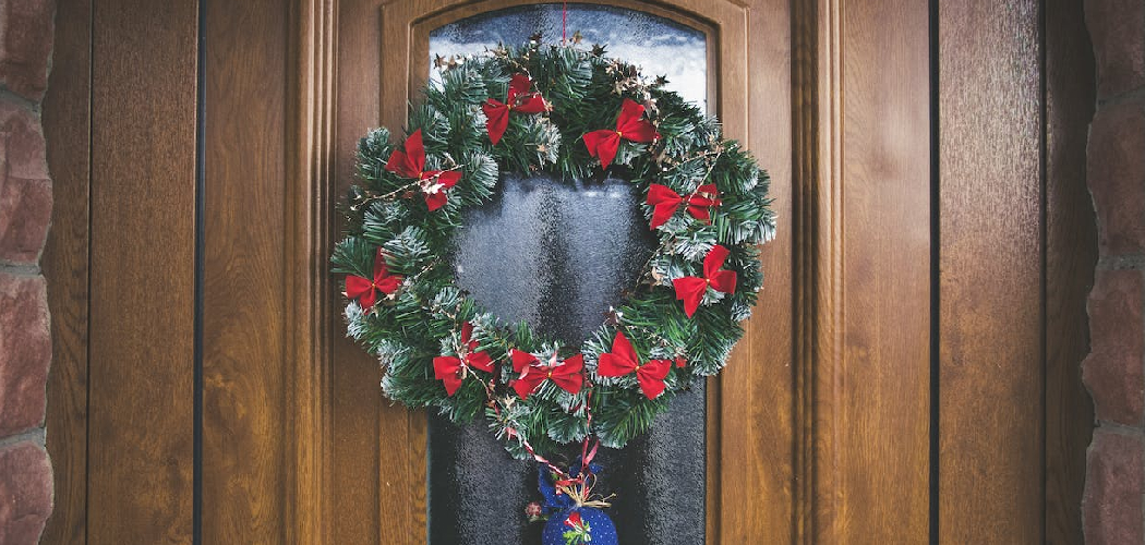 How to Hang a Wreath on a Screen Door