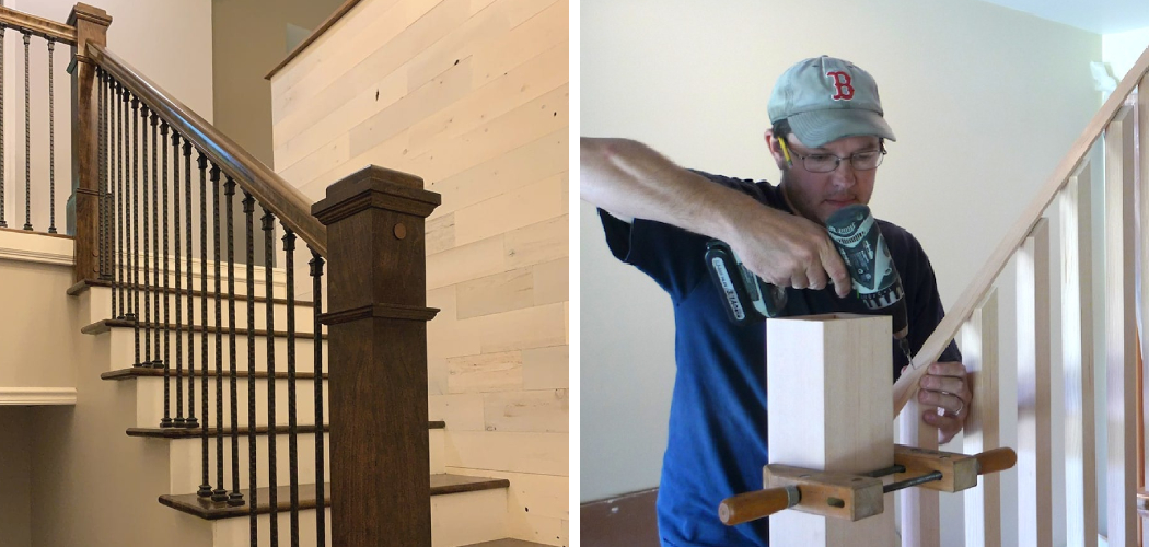 How to Install Newel Post on Stairs