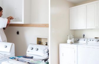 How to Install Wall Cabinets in Laundry Room