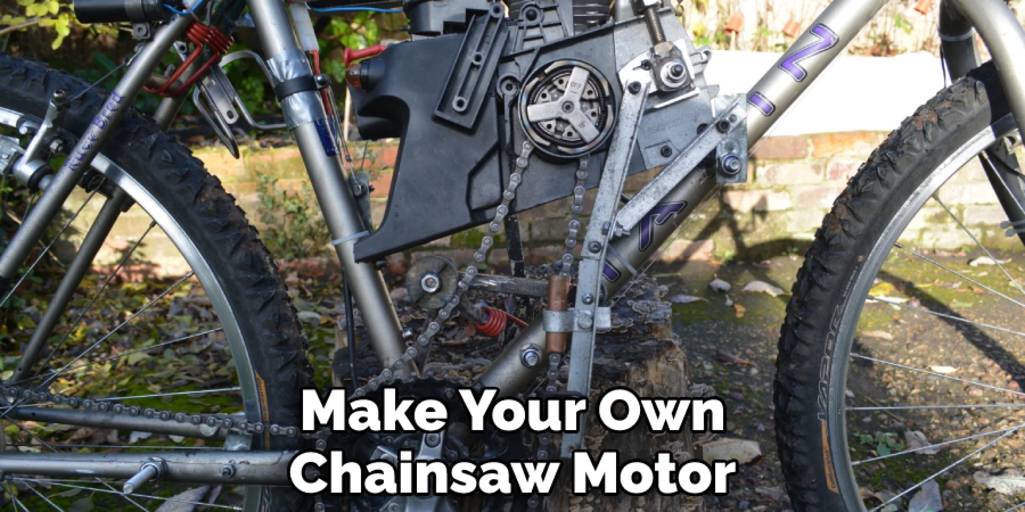 How to Put a Chainsaw Motor on a Bicycle Detailed Explanation (2024)