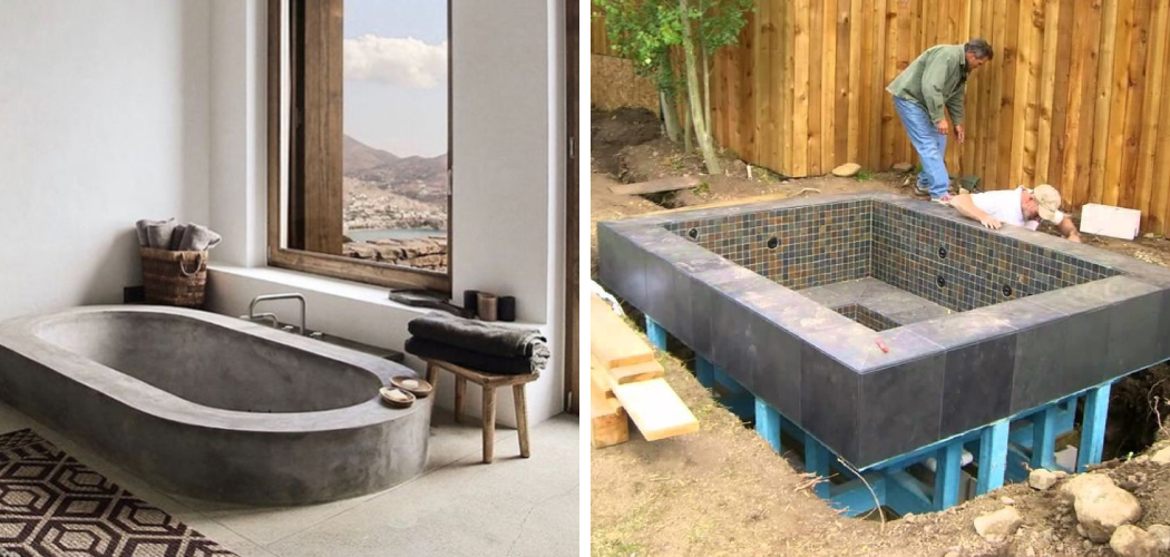 How to Make a Concrete Bathtub