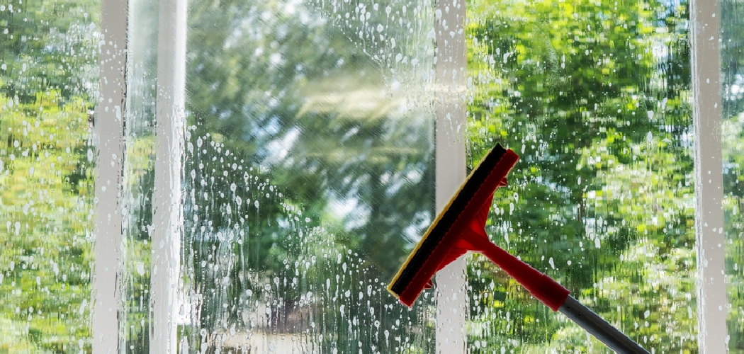 How to Clean Sliding Glass Door Windows