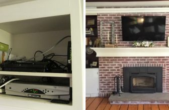 How to Hide Cable Box on Mantle