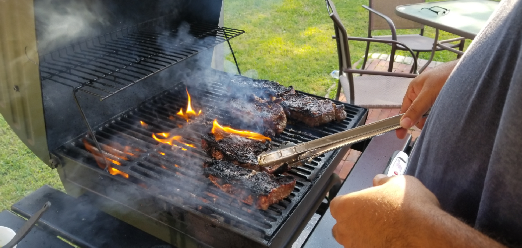 How to Put a Grill Fire Out