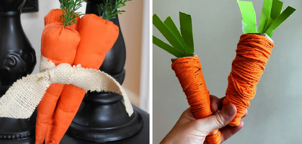 How to Make Fabric Carrots