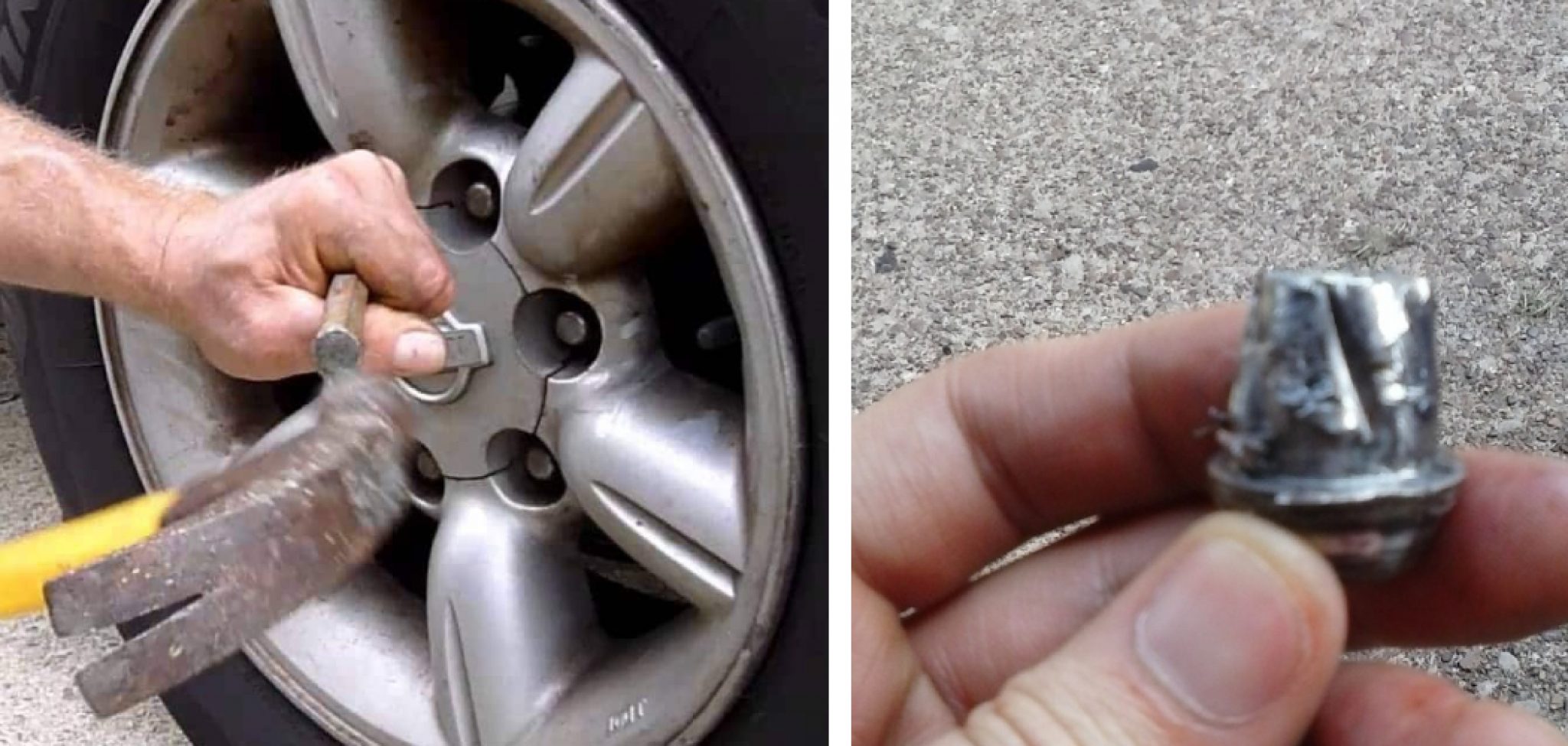 How To Get A Stripped Lug Nut Off A Tire