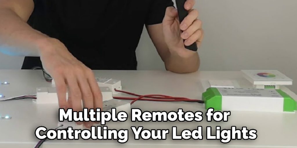 Multiple Remotes for Controlling Your Led Lights