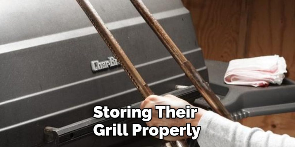 Storing Their Grill Properly