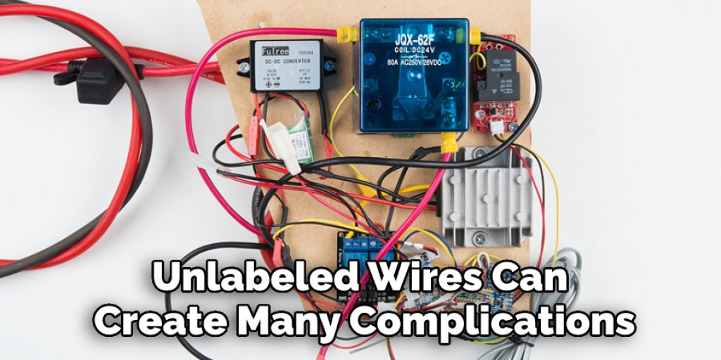 Unlabeled Wires Can Create Many Complications