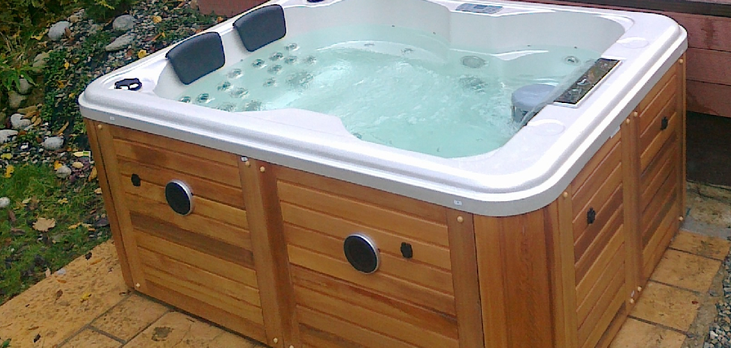 How to Build Hot Tub Steps
