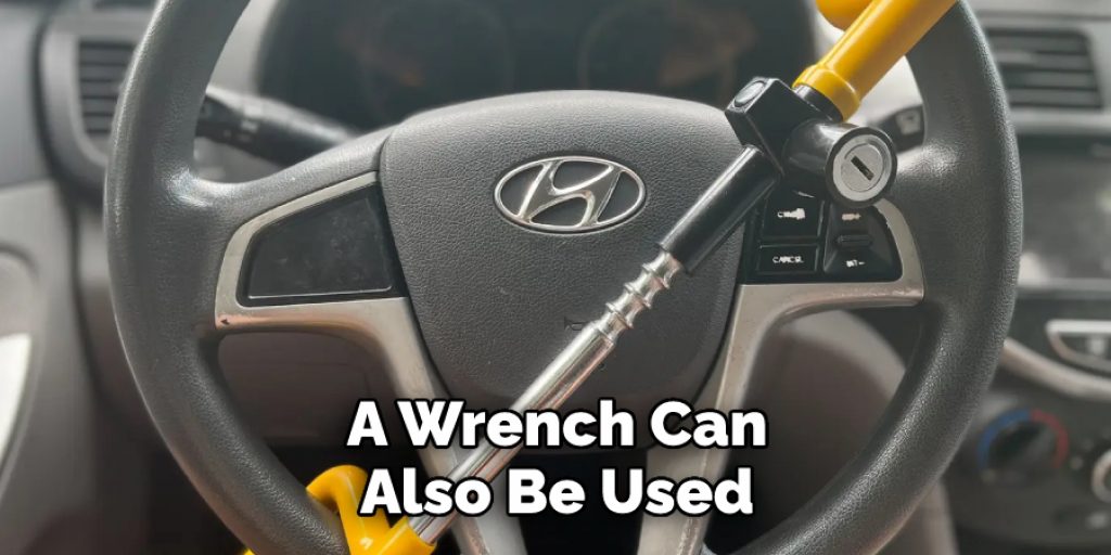 A Wrench Can Also Be Used 