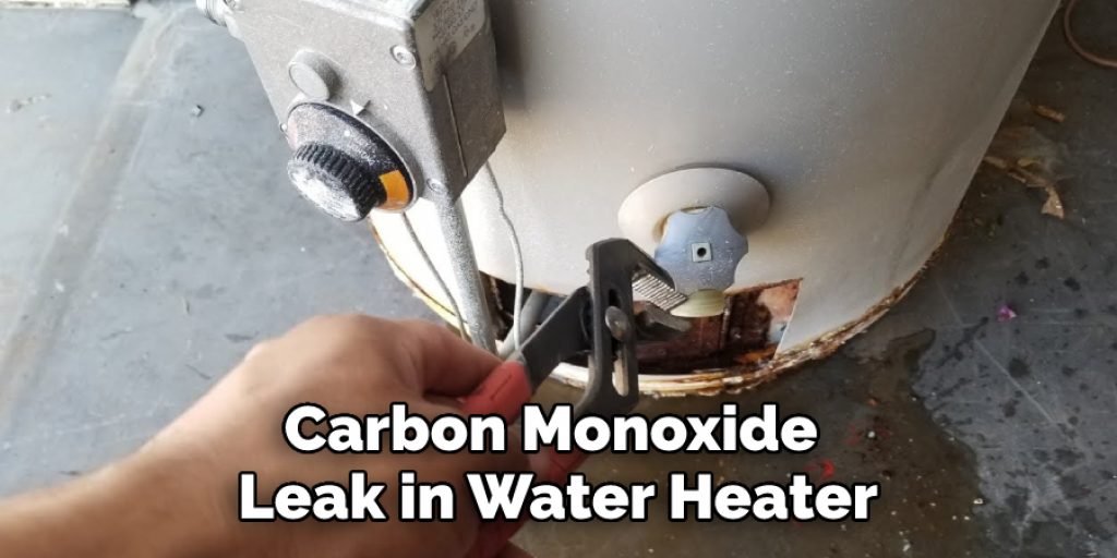 Carbon Monoxide Leak in Water Heater