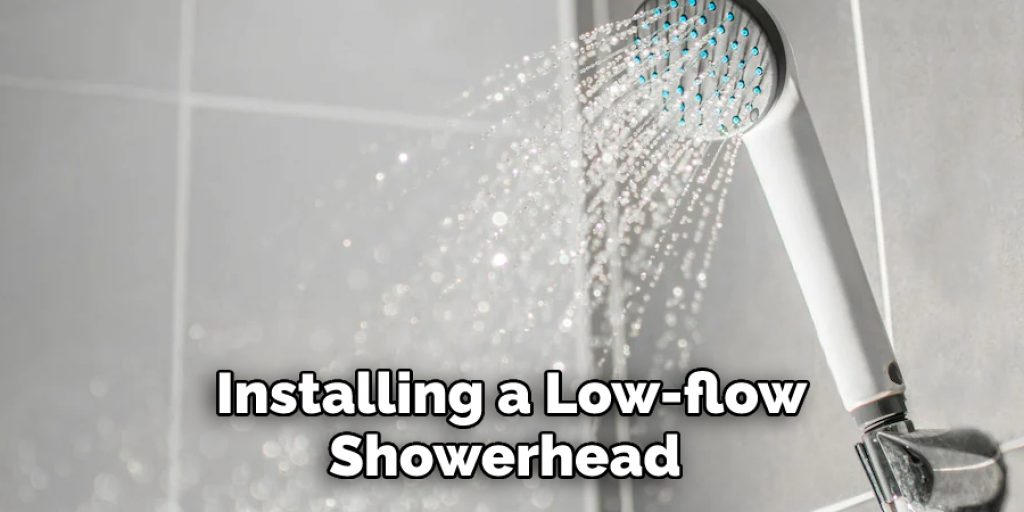 Installing a Low-flow Showerhead 