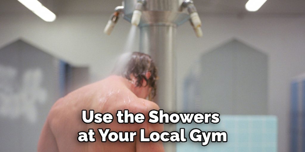 Use the Showers at Your Local Gym