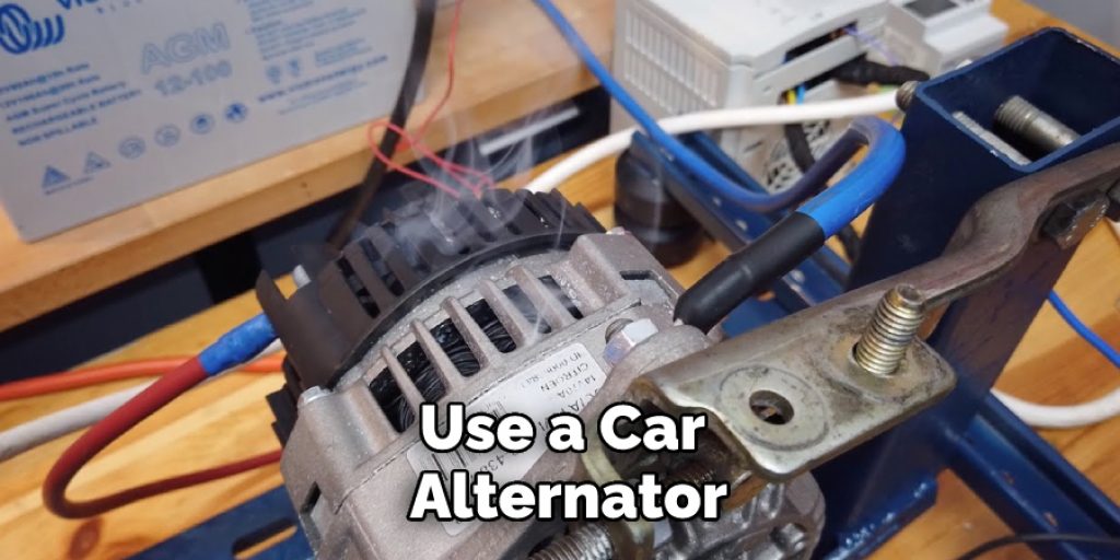 Use a Car Alternator