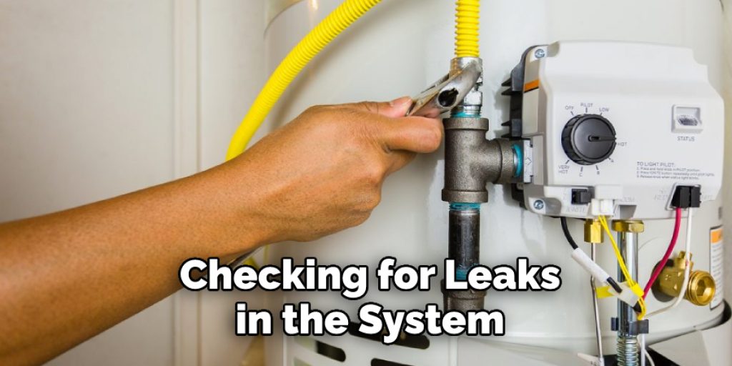 Checking for Leaks in the System
