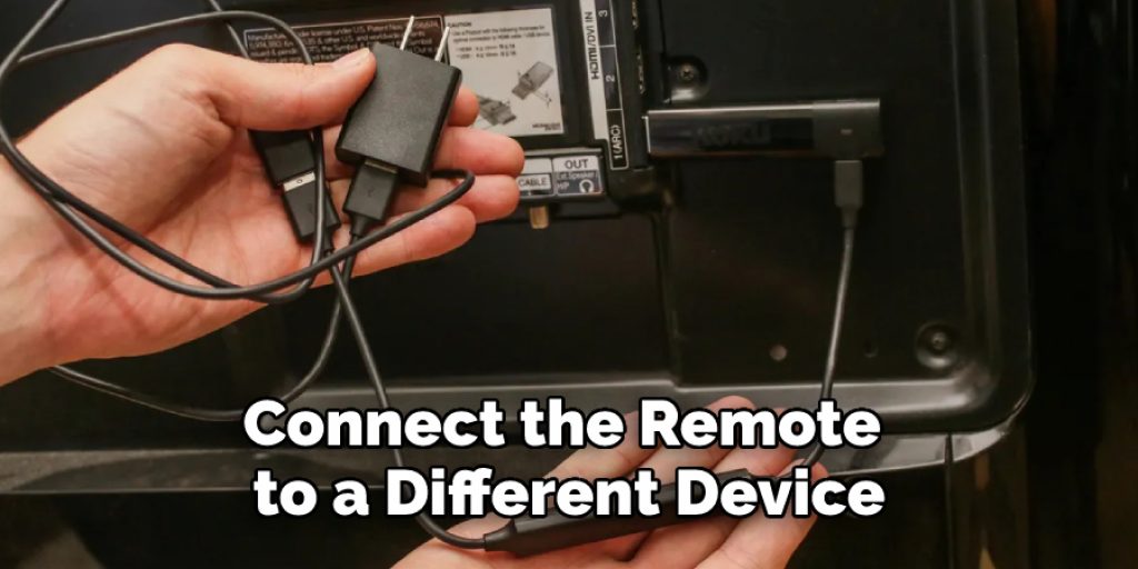 Connect the Remote to a Different Device