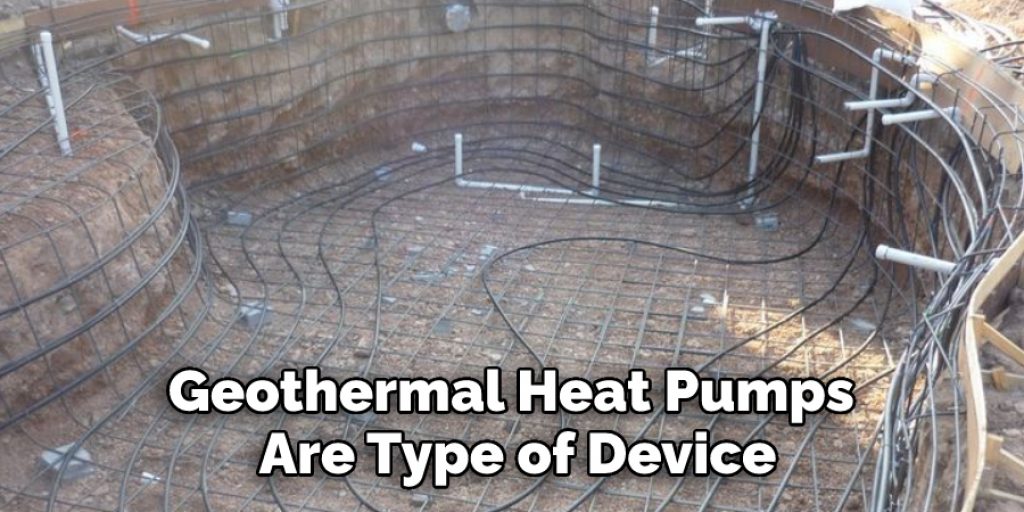 Geothermal Heat Pumps 
Are Type of Device