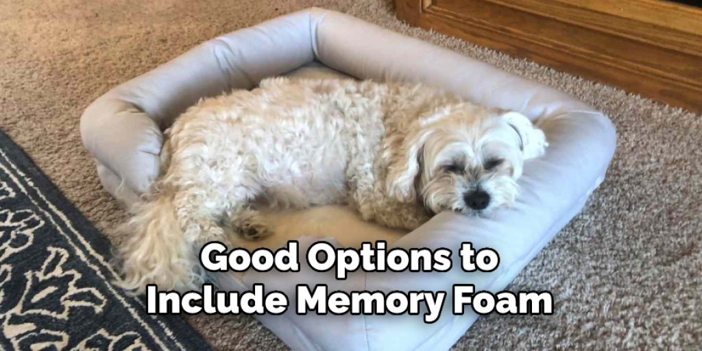 Good Options to Include Memory Foam