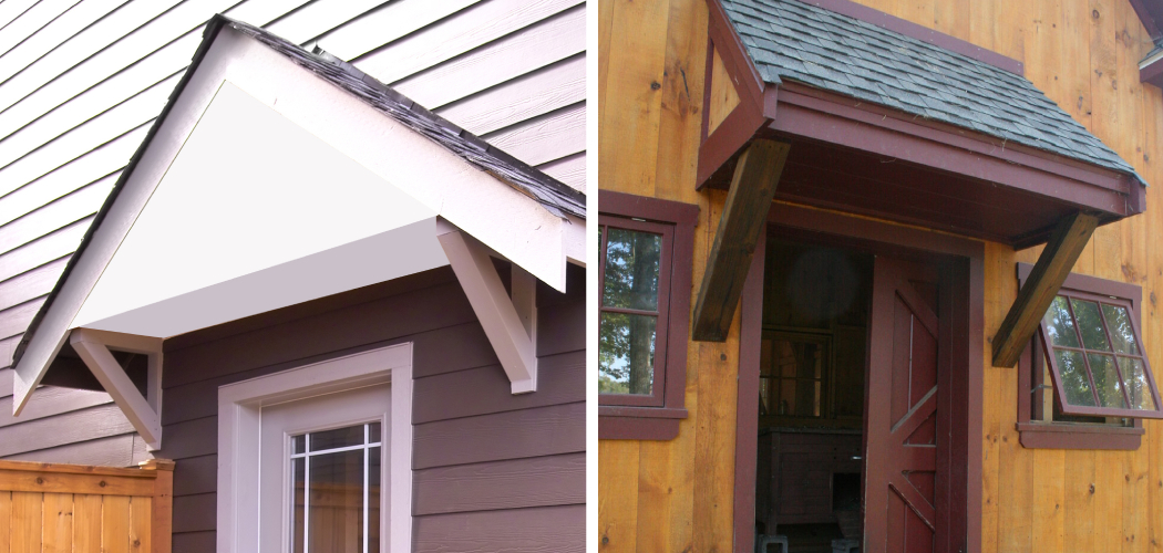 How to Build an Awning Over a Door