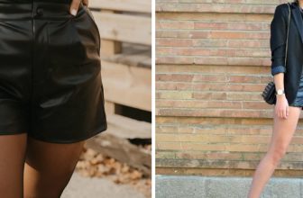 How to Wear Leather Shorts