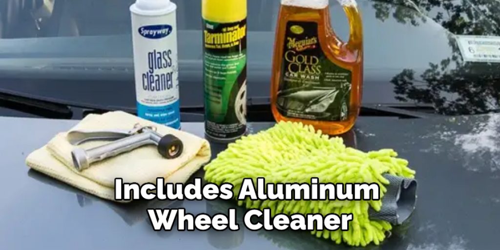 Includes Aluminum Wheel Cleaner