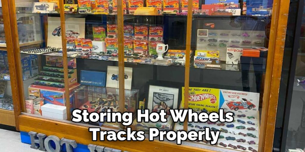Storing Hot Wheels Tracks Properly