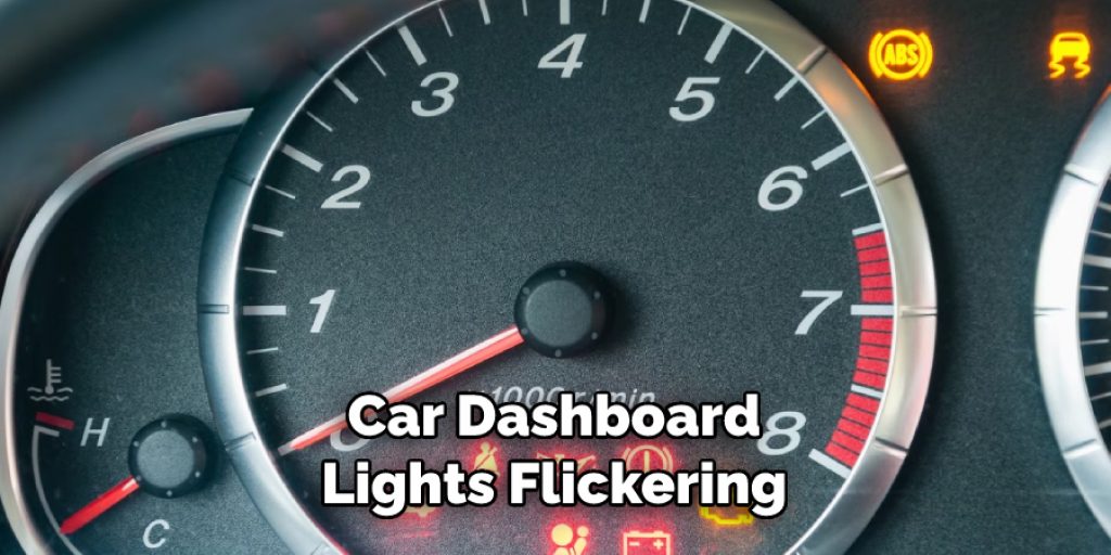 Car Dashboard Lights Flickering