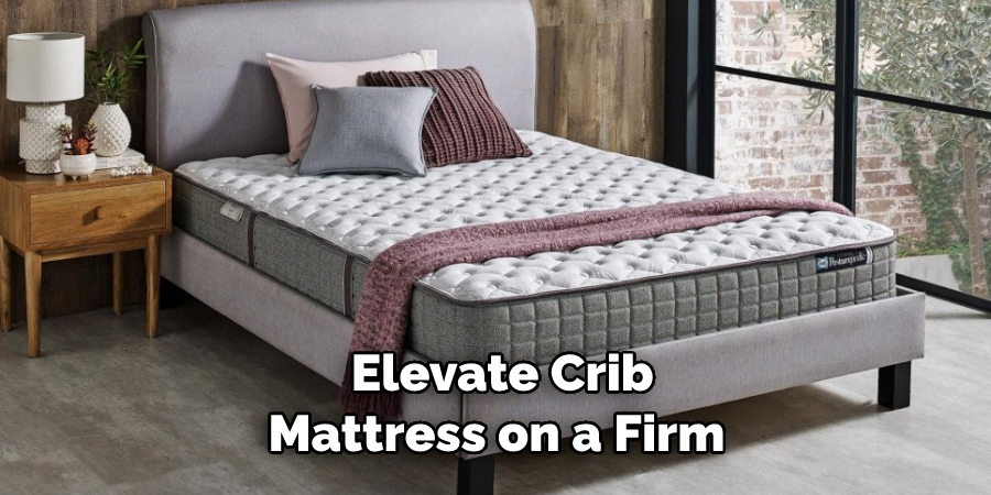 elevate crib mattress 30 degrees