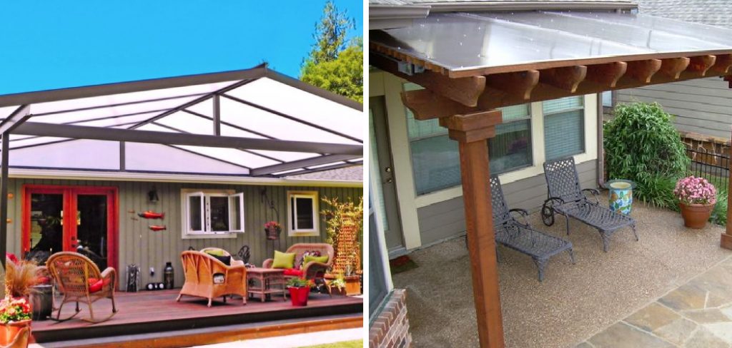 How to Build Patio Cover Not Attached to House