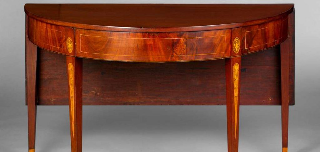 How to Identify Antique Drop Leaf Table