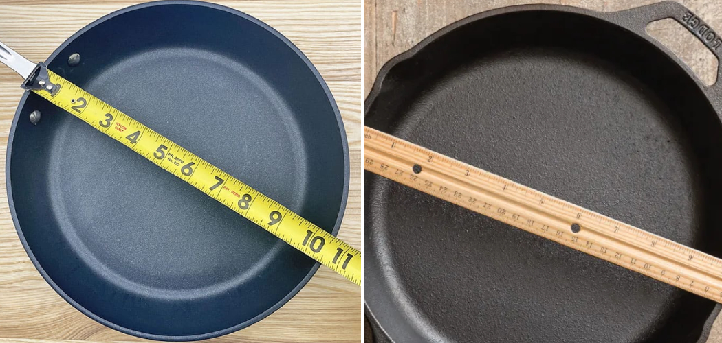 How to Measure a Frying Pan