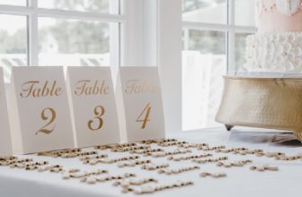 How to Number Wedding Tables