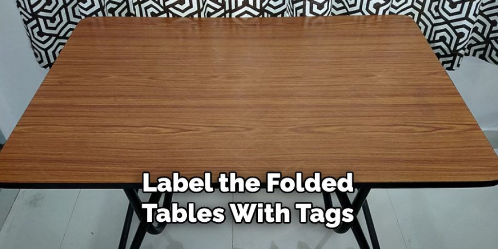Label the Folded Tables With Tags