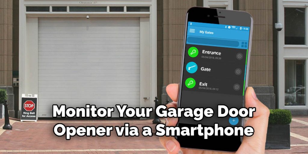 Monitor Your Garage Door Opener via a Smartphone